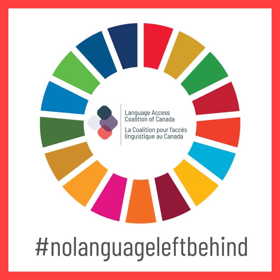 LAD_Canada's tweet image. Affirming #nolanguageleftbehind we contributed a significant part of our Day 1 #LAD23 programming to #SDGs. The #OLRCC23 , the 3rd annual virtual gathering of #language advocates across 🇨🇦 Day 2, is back tomorrow at noon. Free: accelevents.com/e/our-language…