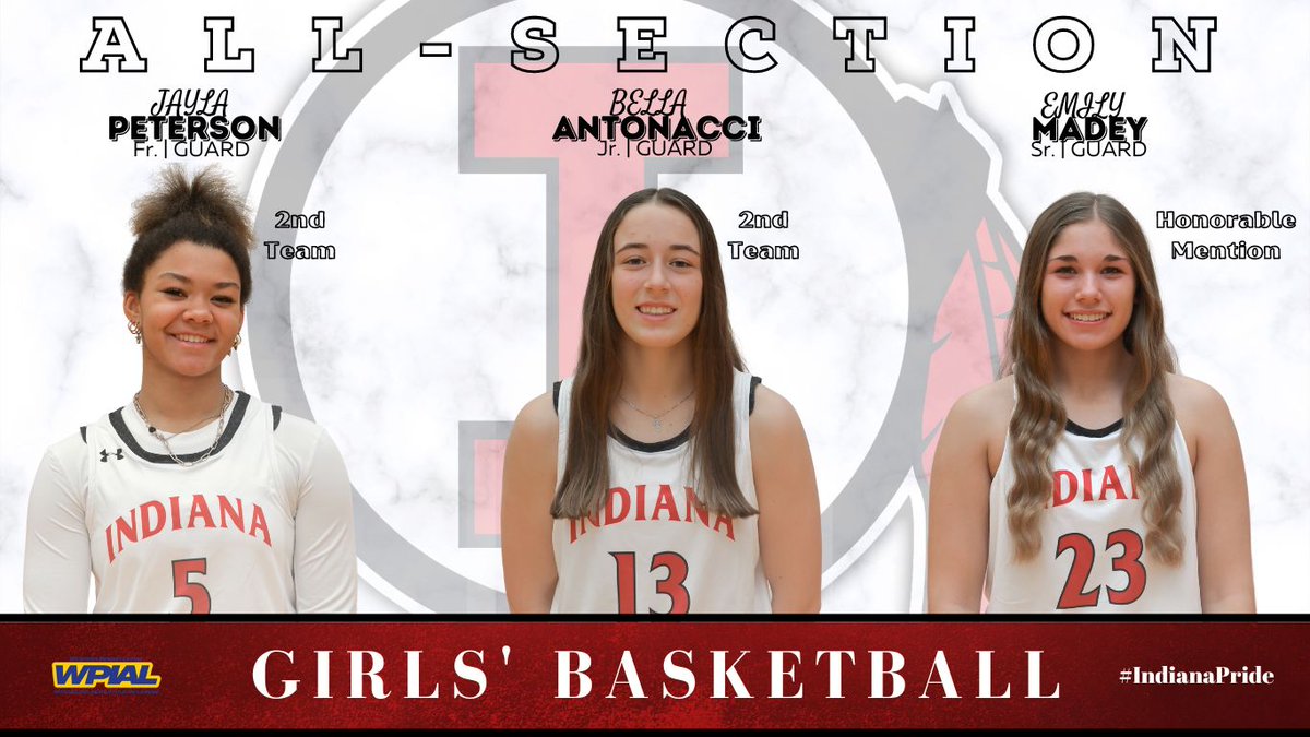 IASDAthletics's tweet photo. Your girls' basketball 5A Section 1 All-Section recipients! Congratulations ladies!🏀

#IndianaPride https://t.co/XuV8vMbTFl
