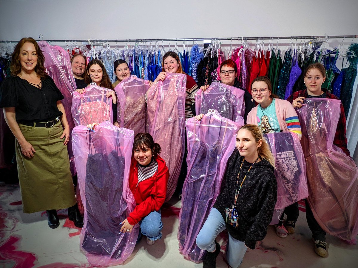 JAGkyBCHS's tweet photo. They said yes to the Prom and Military Ball dress today at Kristen's Formal Dresses! Thank you Kristen and @TracyJCaldwell for the generous support of our kids and our JAG program! #jagky https://t.co/XQCSVdZMLE