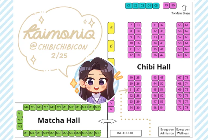 Hello! 🌸✨Come say hi to me and my sis @ZeitaraArt (aka @jinnie_paca) this Saturday @ChibiChibiCon 2/25! 

We'll be sharing a table again with new merch. Here's a preview of my catalog but there's definitely more to come on the day of!~💜 