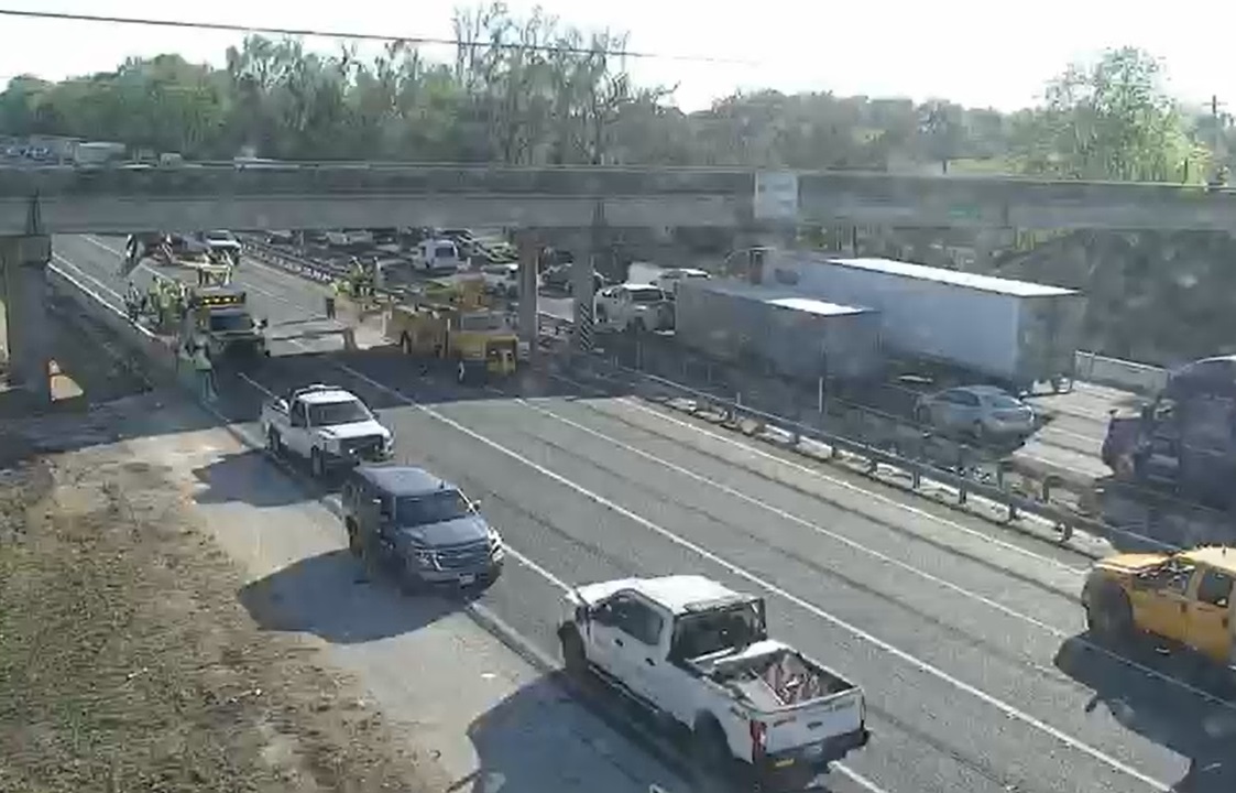 on Twitter "TRAFFIC ALERT UPDATE...Ocala I75 bridge work after this morning's