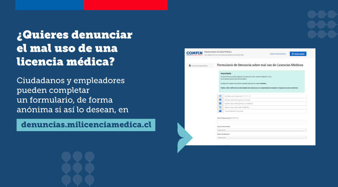 ministeriosalud's tweet photo. ✅Con el proceso de #ModernizaciónCompin vamos a asegurar el uso adecuado de las licencias médicas. 

🔸 Como Estado vamos a perseguir a todos los médicos que concurran en esta práctica y afecten la #SeguridadSocial de quienes realmente lo necesitan. https://t.co/WIM6ko00YY