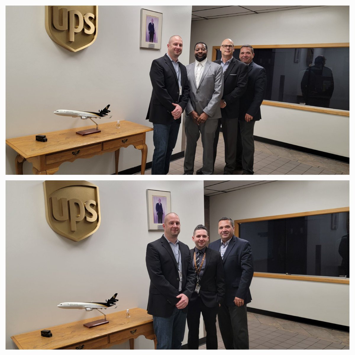 #TeamPHLSnaps @RayBarczak @daveortone @JohnEitel2 @RaymondChew95 @LaurenCarroll44 @UPSers Congratulations to our partners on their promotions @JamesSm03402046 on his promotion to PHL Twilight Hub Manager and to @BobKee6 promotion to Senior Lead Manager for the PHL Night Sort.