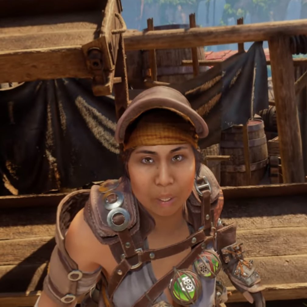 NotMichelleWong's tweet photo. Then the computer spit me out!! With armor. https://t.co/26Up8PrZ2X