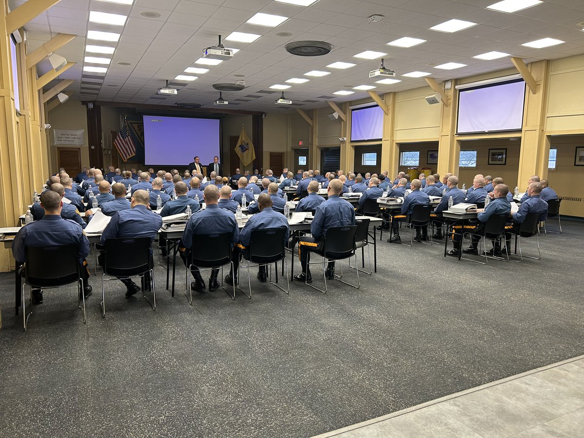 Today, we signed up all 103 members of the 164th State Police Class. In less than 48 hours, these men and women will raise their right hands and take an oath to serve and protect our state’s citizens and visitors.  As STFA members, we will be there to serve and protect them.