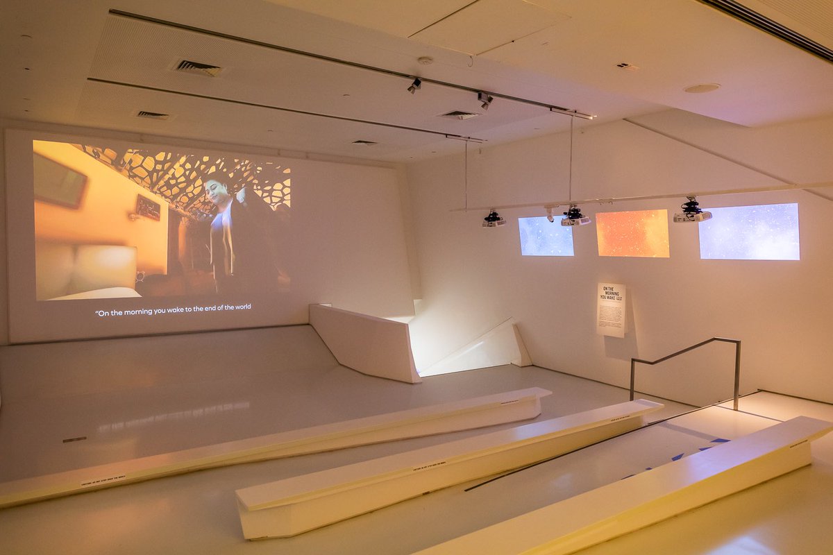 MorningYouWake's tweet image. Here’s some more of our favorite images and scenes from our @MovingImageNYC exhibition. 

{📸: @NasKaras}
#WakeAtMoMI #onthemorningyouwake #xr4c