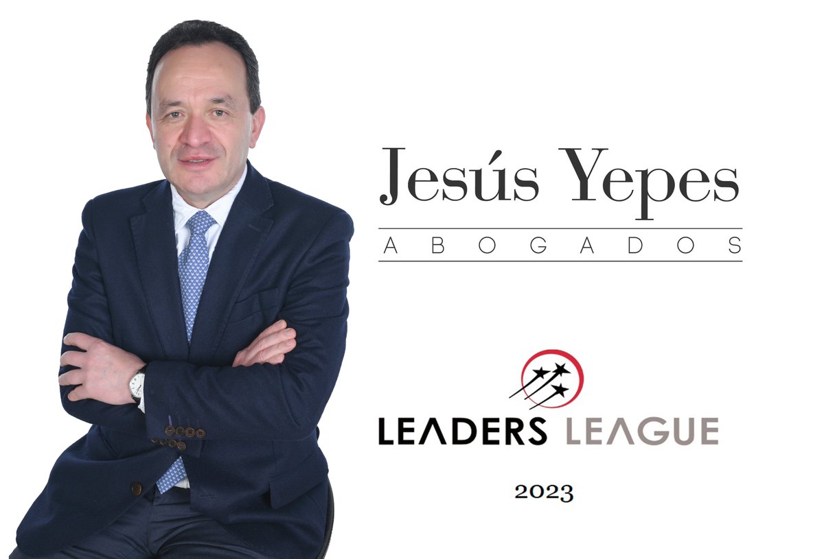 Jesús Yepes Abogados ha sido reconocido por cuarto año consecutivo como firma altamente recomendada por <a href="/Leaders_league/">Leaders League</a>   en la Categoría “White Collar Crime Ranking 2023”. 

Gracias por la confianza. 
jesusyepesabogados.com/noticias/leade… #Leadersleague #JesúsYepes