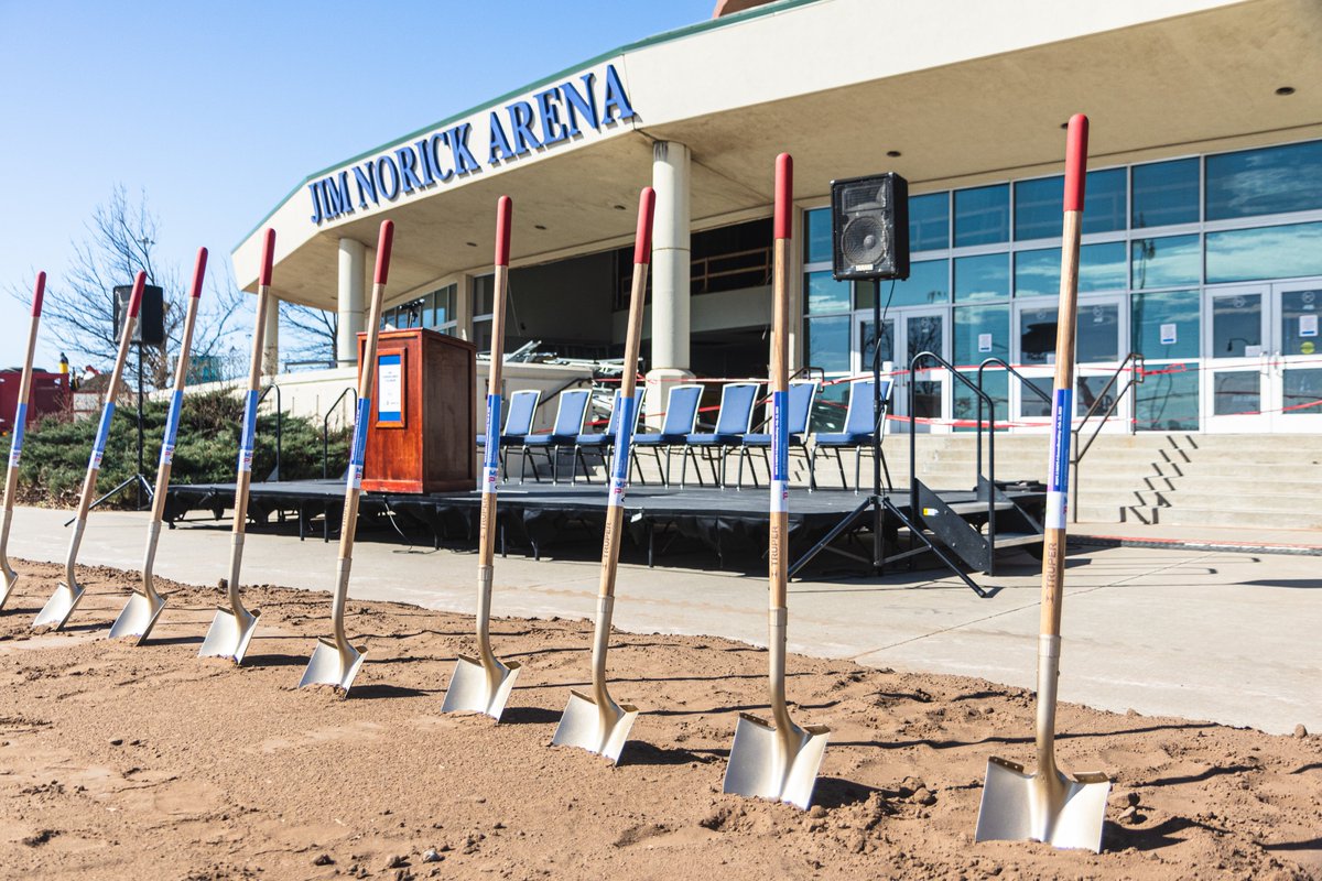 maps4okc's tweet photo. City leaders broke ground today on the new OKC Fairgrounds Coliseum at the @okstatefair, a project of @MAPS3 and MAPS 4! The $126-million project is scheduled to be completed in 2025. #MAPS4 https://t.co/riF6yM7g5X