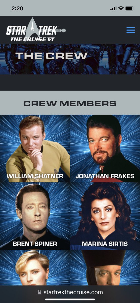 Why am I just finding out that there’s a #StarTrek #cruise? #bucketlist #Wednesdaythoughts #Wednesdayafternoon