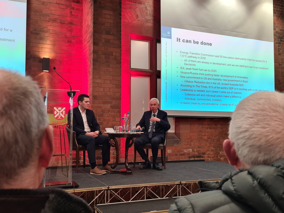 tweetjcp's tweet image. Terrific #SirBernardCrosslandLecture from Prof Keith Bell tonight. &apos;Security of supply in a low carbon energy system&apos; No magic bullet; need a mix of solutions &amp;amp; joined up thinking #energystorage #interconnector 
@QUBelfast | @EngIreNorthern | @IETNI | @QUBEPS | @theCCCuk @QUB_CEC
