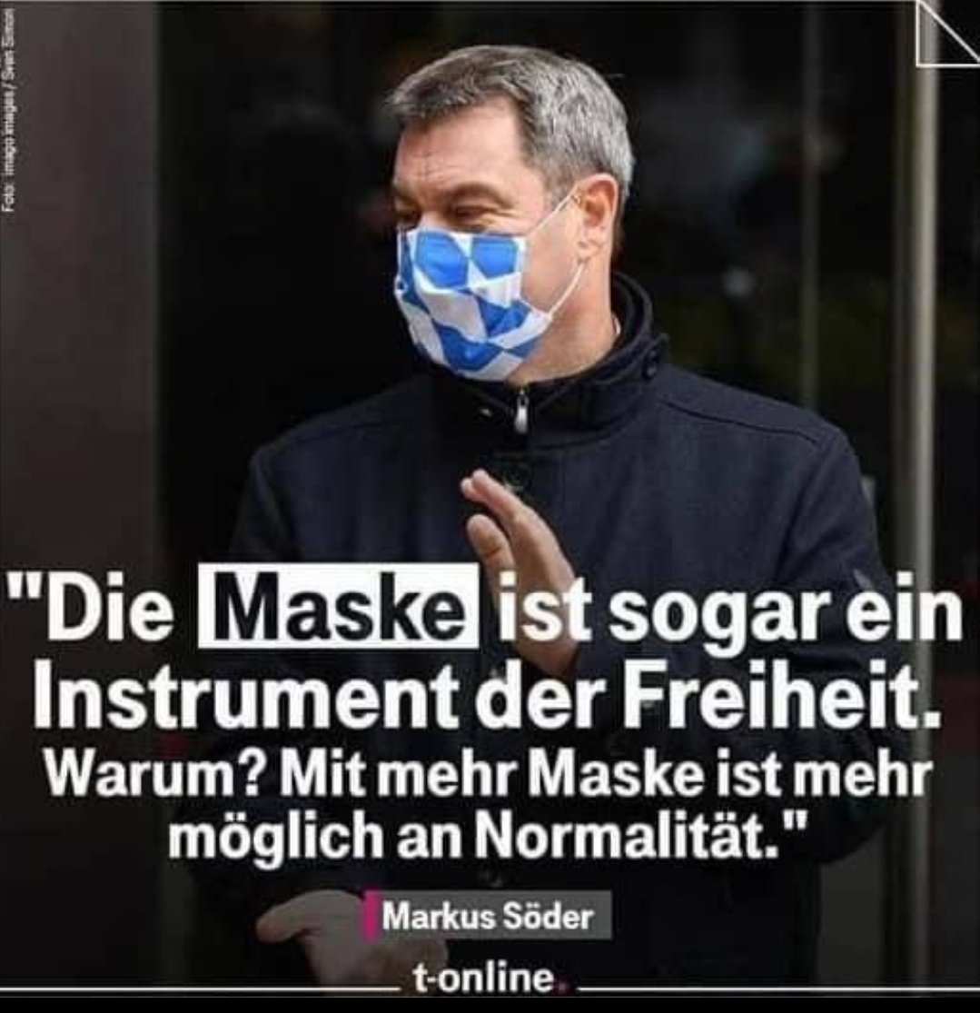 XzumTreme's tweet image. #Soeder sagt, dass die #Außenministerin #Baerbock aufpassen muss, was sie sagt! Da bin ich zu 💯% bei ihm! Aber haben die #Bayern vergessen, was #Soedolf selbst zu #Corona-Hochzeiten so von sich gegeben hat? Ich helfe gerne nach mit nem kleinen Reminder!
Gern geschehen! 😉😘