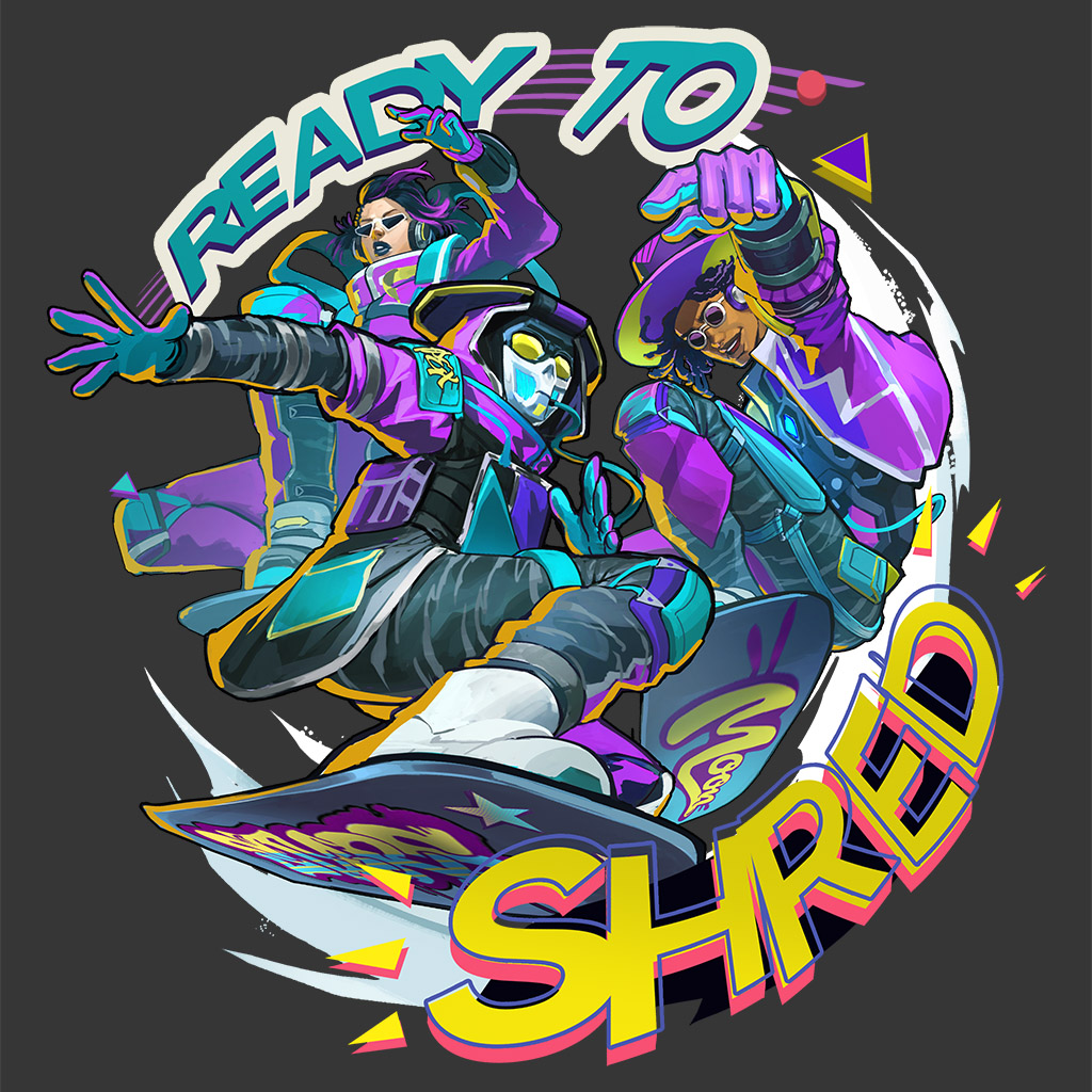 Have to give some love to the holosprays we launched in s16. These became some of my favorites we've ever done. Good vibes only 😎🫶 

Creds go to Volta/Pixel Mafia for the art on these!
<a href="/PlayApex/">Apex Legends</a> #ApexLegends #Anniversary
