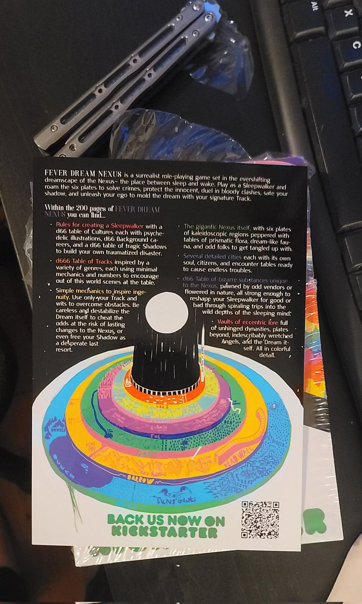 Just got some promotional flyers in for FEVER DREAM NEXUS. It's SOOO COOOOOL to finally see my art in print 💕 #Zinequest #zimo #Kickstarter