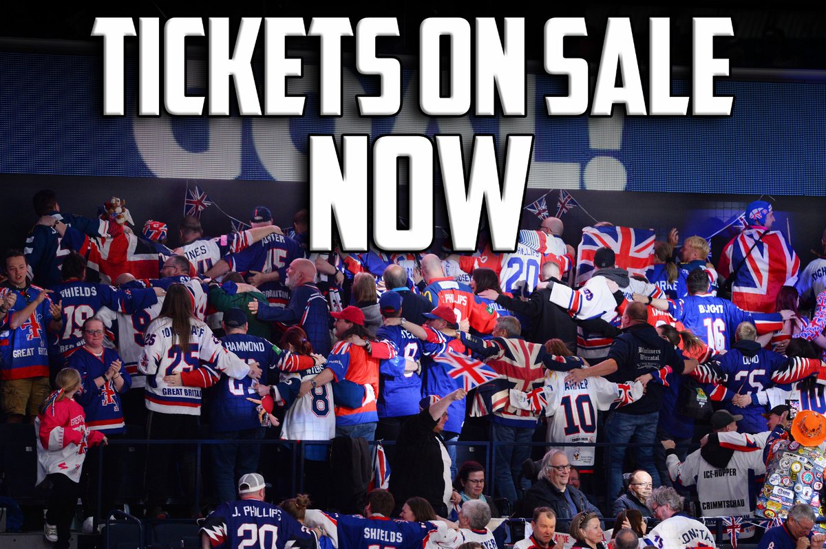 Team GB Ice Hockey on Twitter "🎟 GB TICKETS ON SALE 🎟 🚨 GB v Latvia Sat 22nd April in