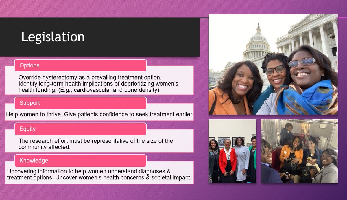 Advocates including Sateria Venable, CEO &amp; Founder of <a href="/FibroidFoun/">Fibroid Foundation</a>, are advocating for improved treatment for fibroids &amp; fostering a community of affected women. Join our live webinar to learn more: bit.ly/PPPFeb23rd