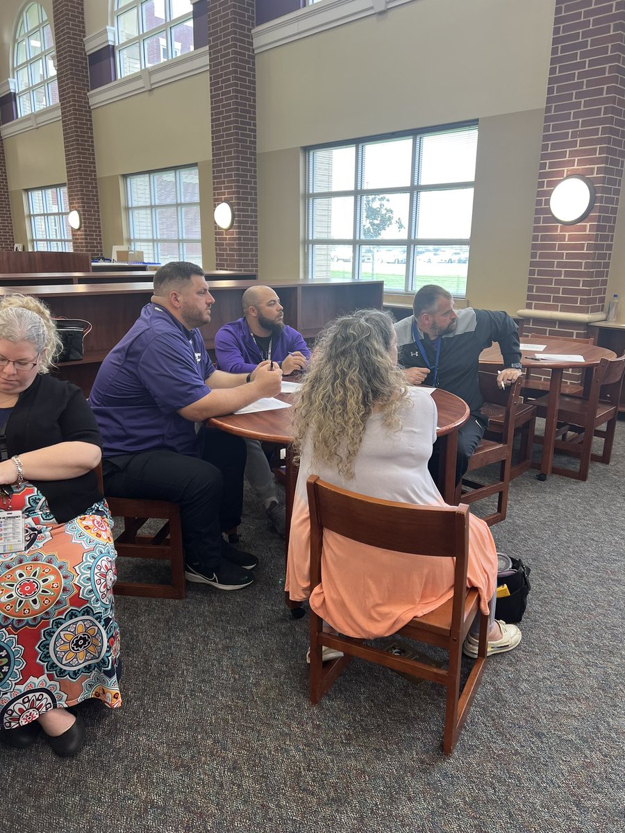 Kimboforr's tweet photo. Using data from walkthrough observations to clarify, learn, &amp; grow in our practice! Adding or upgrading the strategies of Narrate the Positive, Think-Pair-Share, &amp; randomly calling on all students to our teacher toolbox. Great things happen daily at AHS! @AngletonHS @AngletonISD https://t.co/T9DZ05n9Ny