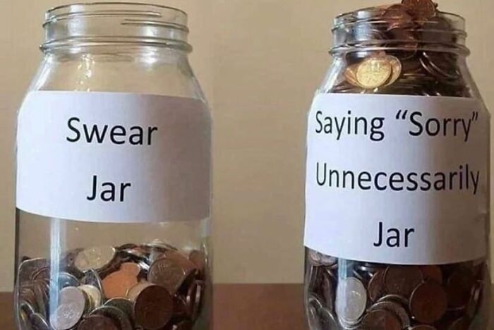 Darth_Pingu's tweet photo. #IfIHad5CentsEveryTime I apologized unnecessarily, I'd be rich but I'd also be polite about it https://t.co/FrtYMYWsm1
