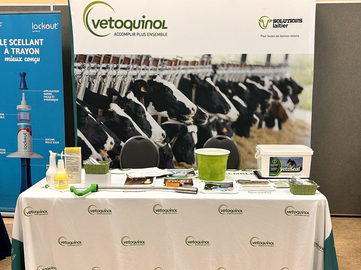 AgWomen_Canada's tweet photo. Belle journée à INPACQ 👌
#LaitBio et fromage 🧀 🤤
🐄🐄🐄
#Vetoquinol https://t.co/dn2VTzH42U