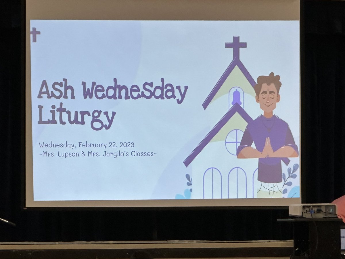 MrsSzwedV's tweet photo. Thank you @mrslupson @MrsAJargilo for leading a beautiful Ash Wednesday Liturgy @OLFMilton https://t.co/wZFOjyiIMa