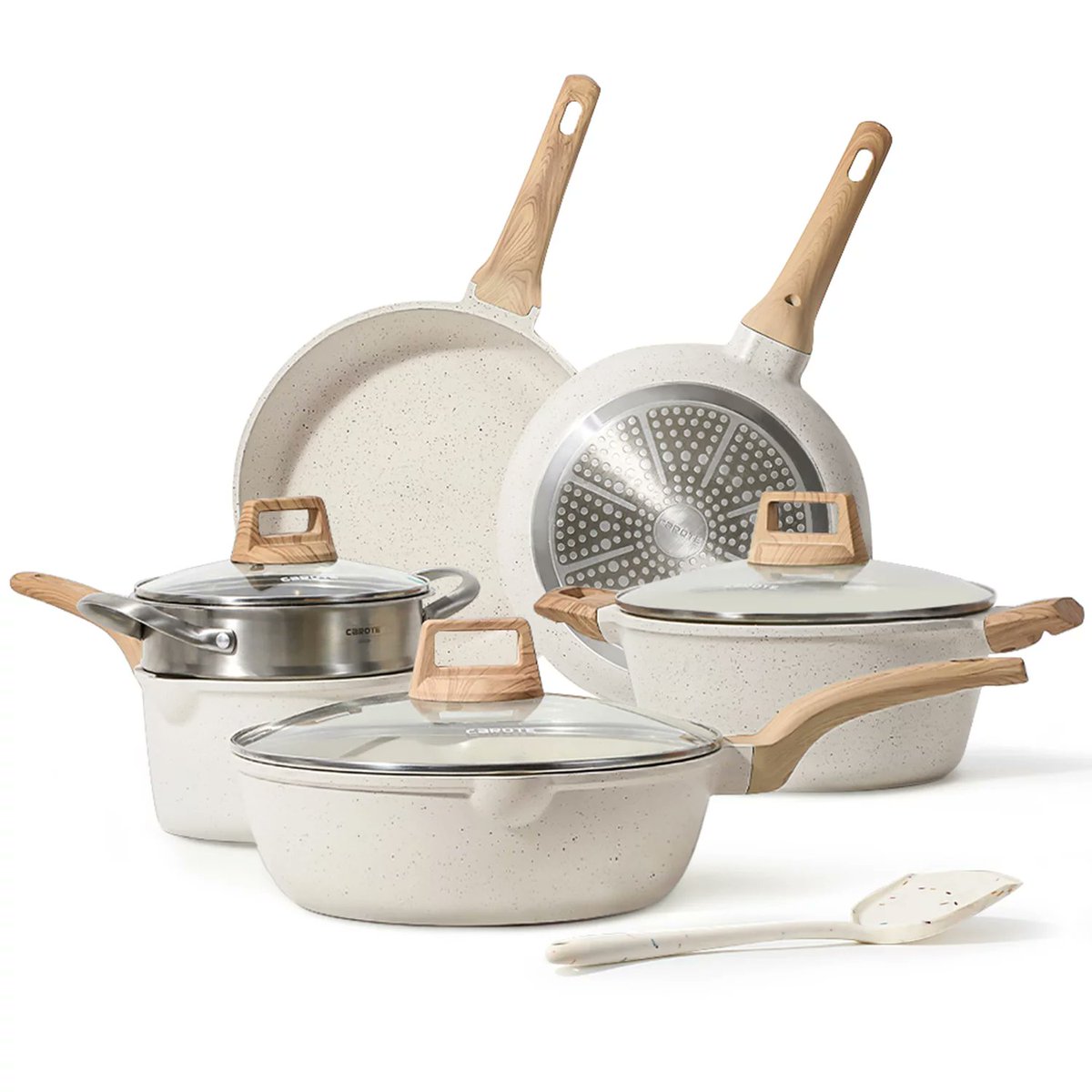 thepighero's tweet photo. Carote Pots and Pans Set Nonstick, 10 Pcs -- Save over $145 -- JUST $94.99
https://t.co/8MIn7ZwJVX
#carote #carotepots #carotepans #carotepotsandpans #potsandpans #potsandpansdeals #kitchendeals #kitchendeal #kitchen #pots #pans #cooking #cookingutensils #nonstickpots #nonstick https://t.co/9q3XWYmxhX