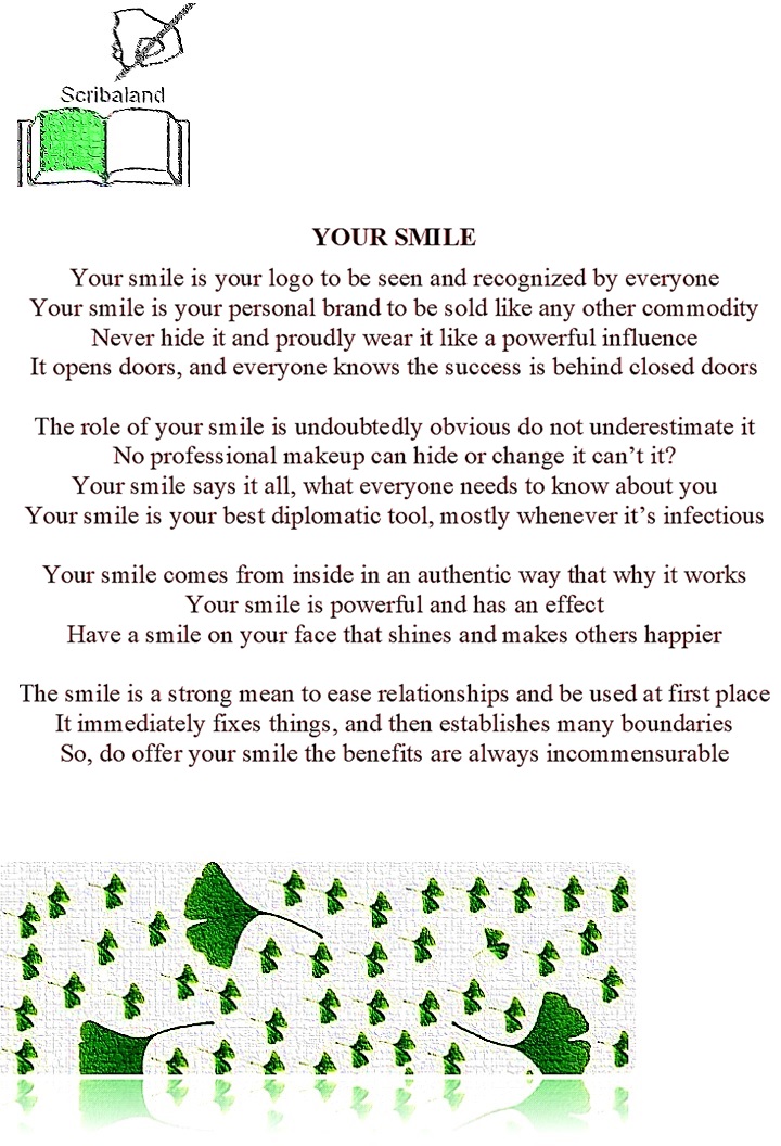 scribaland's tweet photo. #Scribalnd YOUR SMILE
The best make up that will never fade!#vocabulaire #vocabulaires #voix #voyelle #voyelles #voyager #voyage #voyages #voyageurs #voyageuse #voyageuses #youtubeur #youtubeurs #youtubeuse #youtubeuses #youtubing #readers #reading #readingcommunity #lectrices #Z https://t.co/oIWV1t9COb