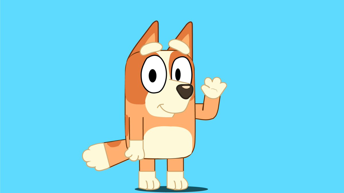 srablightstab's tweet photo. Bingo says hi and to have a nice day 
#Bluey #blueyfanart 
I made this I'm so proud of my self https://t.co/7IQzkvuOIS