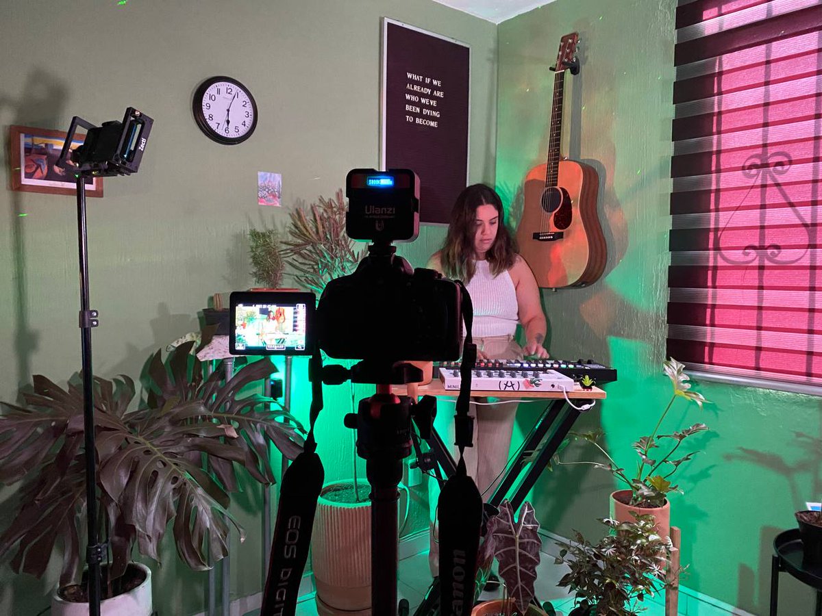 Hoy nos tocó grabar Live Session de las rolitas de mi próximo EP