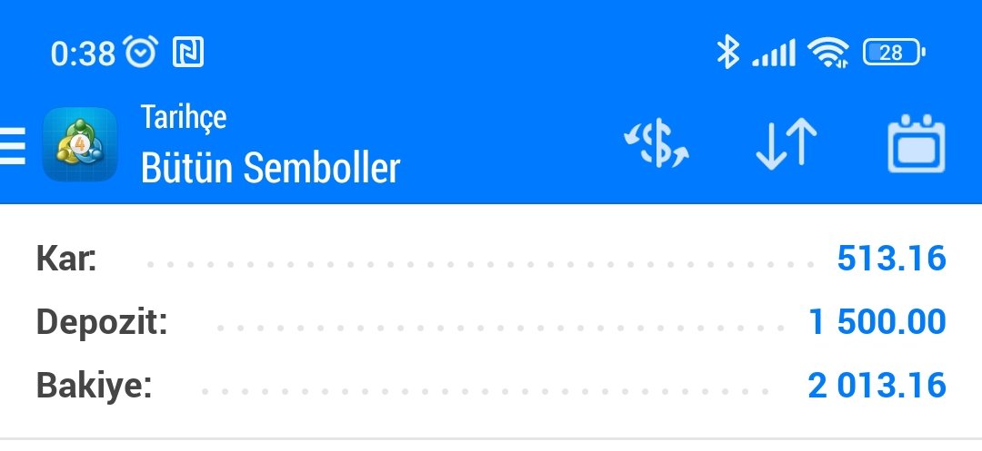 Bir süredir yoktum. Bu sürede Forex robot yazılımı ile uğraştım. Sizlere bir kaç örnekle göstereceğim. 
Demo değil gerçek hesap.
10 günlük getiri .. %35 civari
#forex #borsa