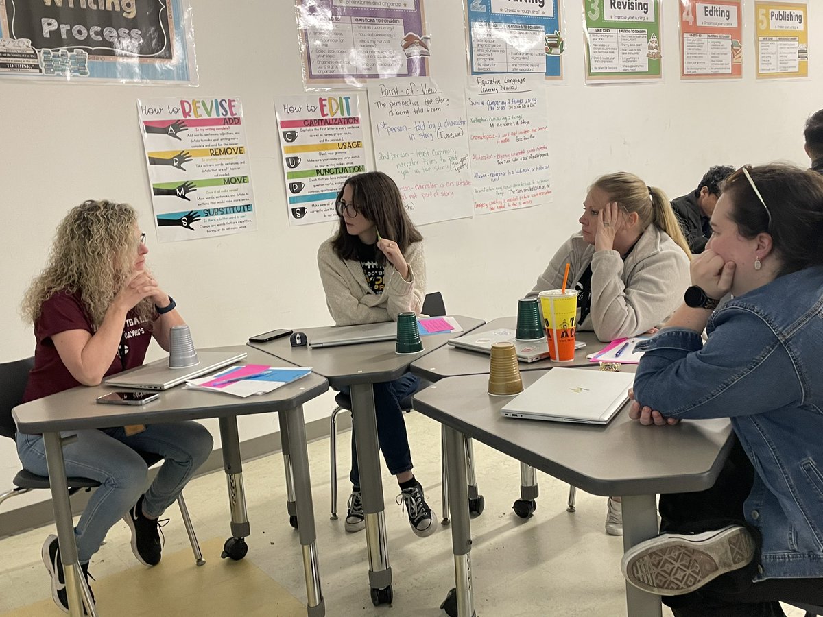 It’s so rejuvenating to collaborate in learning and in problem solving. 🥰 Crandall Secondary ELAR is amazing!! I ❤️ serving these teachers. <a href="/OfficialCISD/">Crandall ISD</a> <a href="/CisdCurriculum/">CISD Curriculum & Instruction</a> #piratestogether