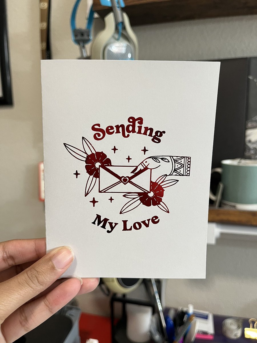 ashcar's tweet photo. Excited to announce that I have launched a shop on #Etsy! These handmade greeting cards feature tattoo-inspired illustrations and fun messaging perfect for celebrating the special people in your lives! I would love your support!

https://t.co/ayJseCBEAk https://t.co/mQkkZiPzxS
