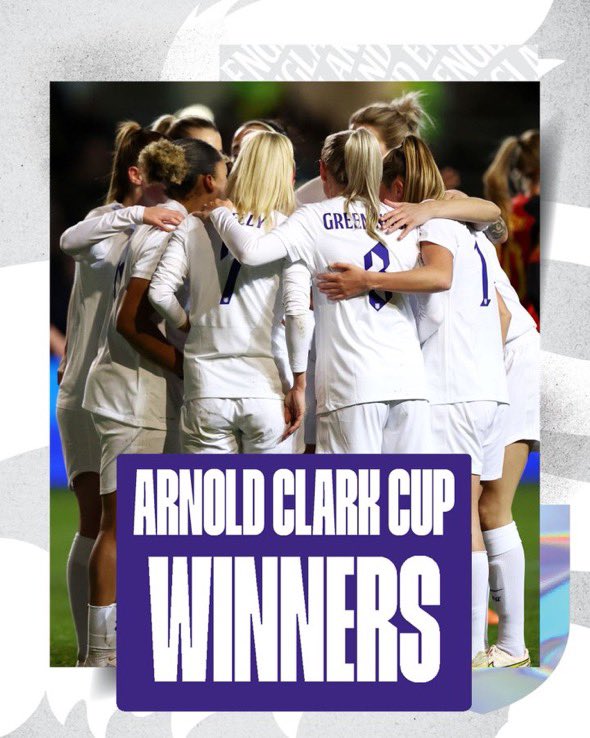 2023 @ArnoldClarkCup Winners 🏆 Congratulations @Mdawg1bright @RachelDaly3