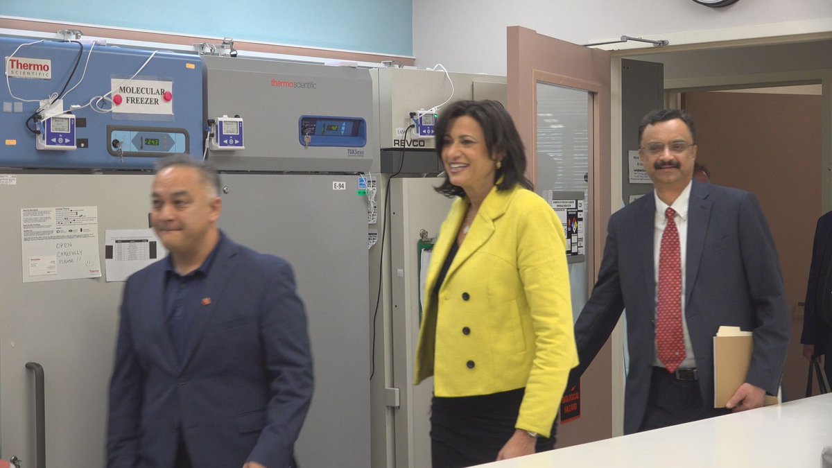 Erica Zucco on Twitter "Today CDCDirector Rochelle Walensky toured a