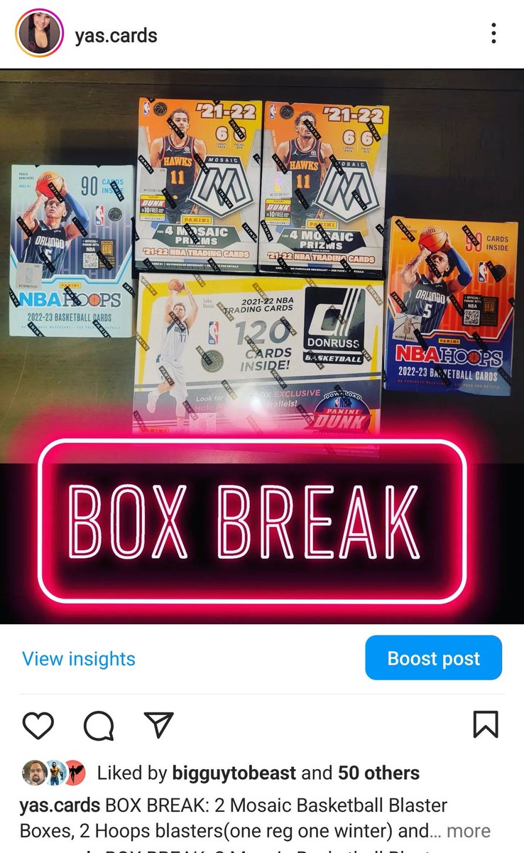 YAS_Cards's tweet photo. BOX BREAK: 2 Mosaic Basketball Blaster Boxes, 2 Hoops blasters(one reg one winter) and 1 mega box Donruss
*break will run on ig and tll
#basketball #boxbreak #girlswhobreak #cardboardqueen #break #girlswhocollect #rookie  #paniniamerica #whodoyoucollect #hoops #cadecunningham https://t.co/0ZhpXH4x8u