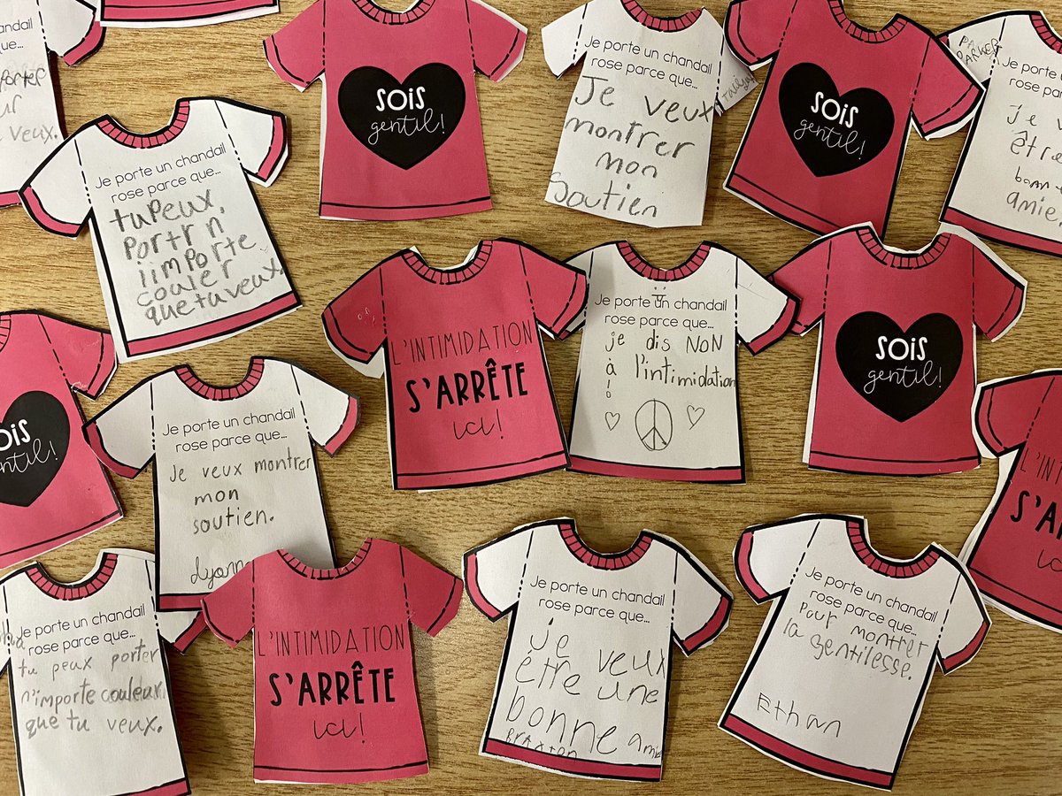 👚Happy Pink Shirt Day Everyone! 👚 <a href="/GoodfellowPS/">Goodfellow P.S.</a> <a href="/SCDSB_Bonjour/">bonjourSCDSB</a> #pinkshirtday2023