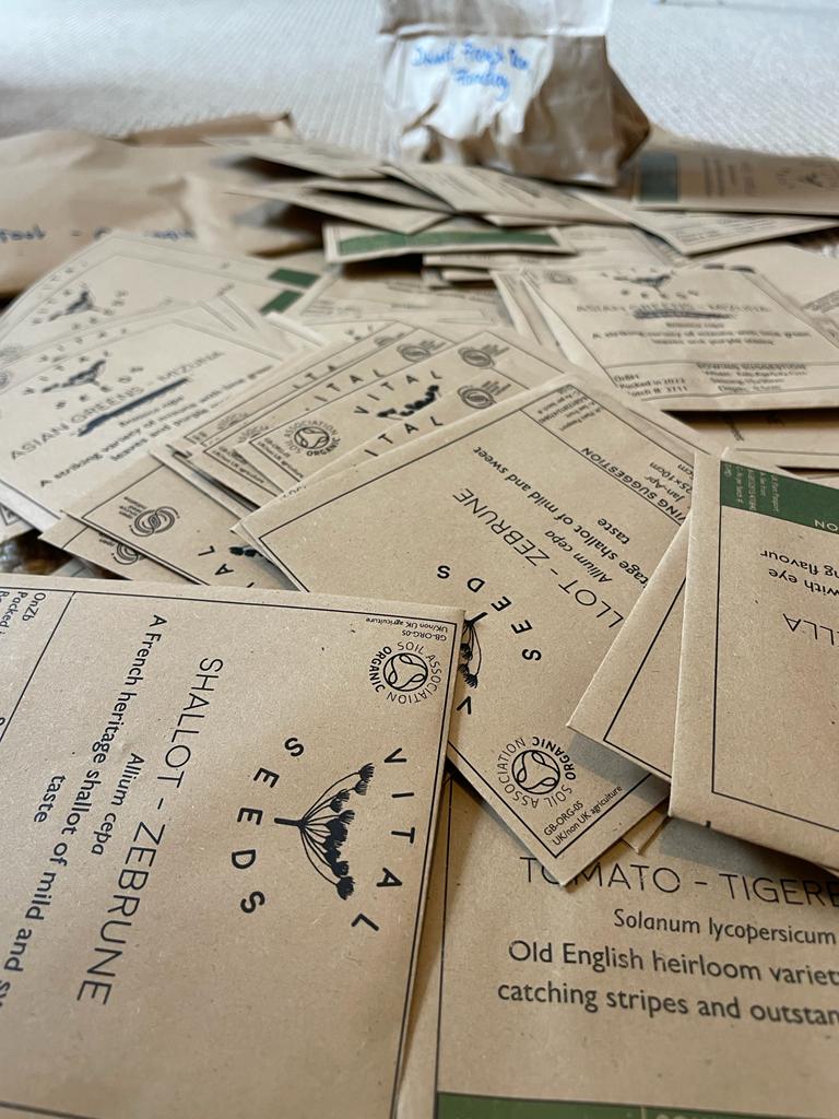 Amazing support in the form of very generous donations for our annual #seedswap from <a href="/VitalSeeds/">Vital Seeds</a> and <a href="/seedcoop/">Seed Co-operative</a>. Come along to <a href="/ZeroGuildford/">Zero Carbon Guildford</a> this Saturday from 11-2pm and get the 2023 growing season off to an awesome start!