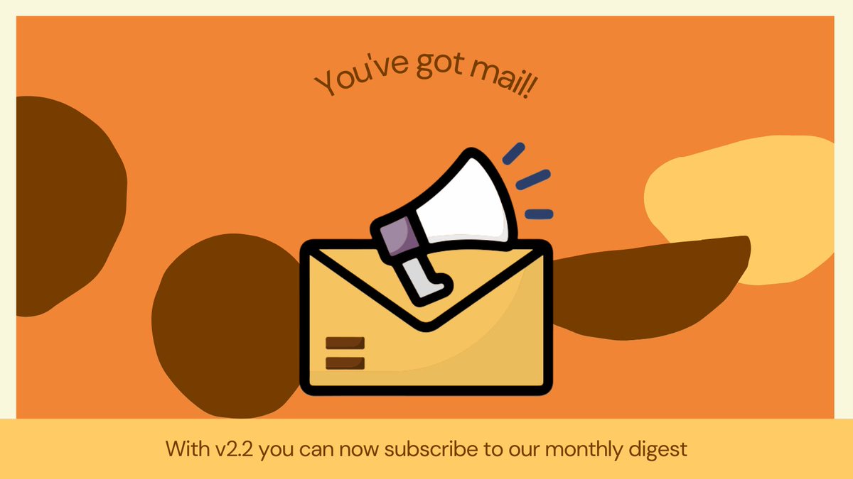 PooPals_App's tweet photo. Get ready to be newsletter'd... And much more!

Install or update to v2.2 now at 🔗 https://t.co/IzB0YuyB6s

Happy pooping! 💩

#shittingsocially #sociallyshitting https://t.co/OU8yP9kwPo