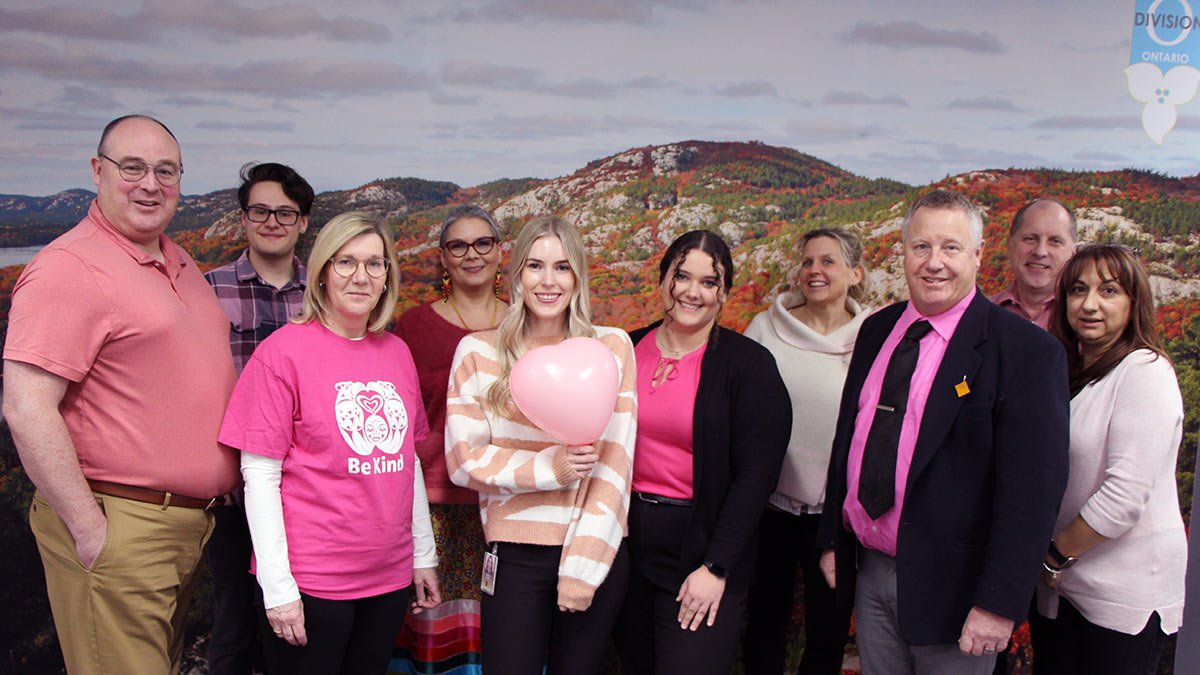 The RCMP is taking a stand against bullying by wearing pink from coast to coast to coast. Let's stand together, speak up and choose kindness today and everyday. #PinkShirtDay