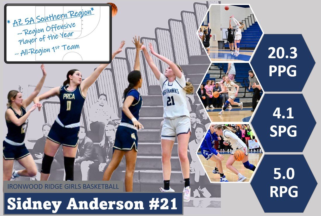 Proud beyond this simple post in @33_SidTheKid and the sophomore season she had with <a href="/IRHSLadyHoops/">Ironwood Ridge Hoops</a>!  Looking forward to a great spring run in the club season, go get 'em, blondie!
