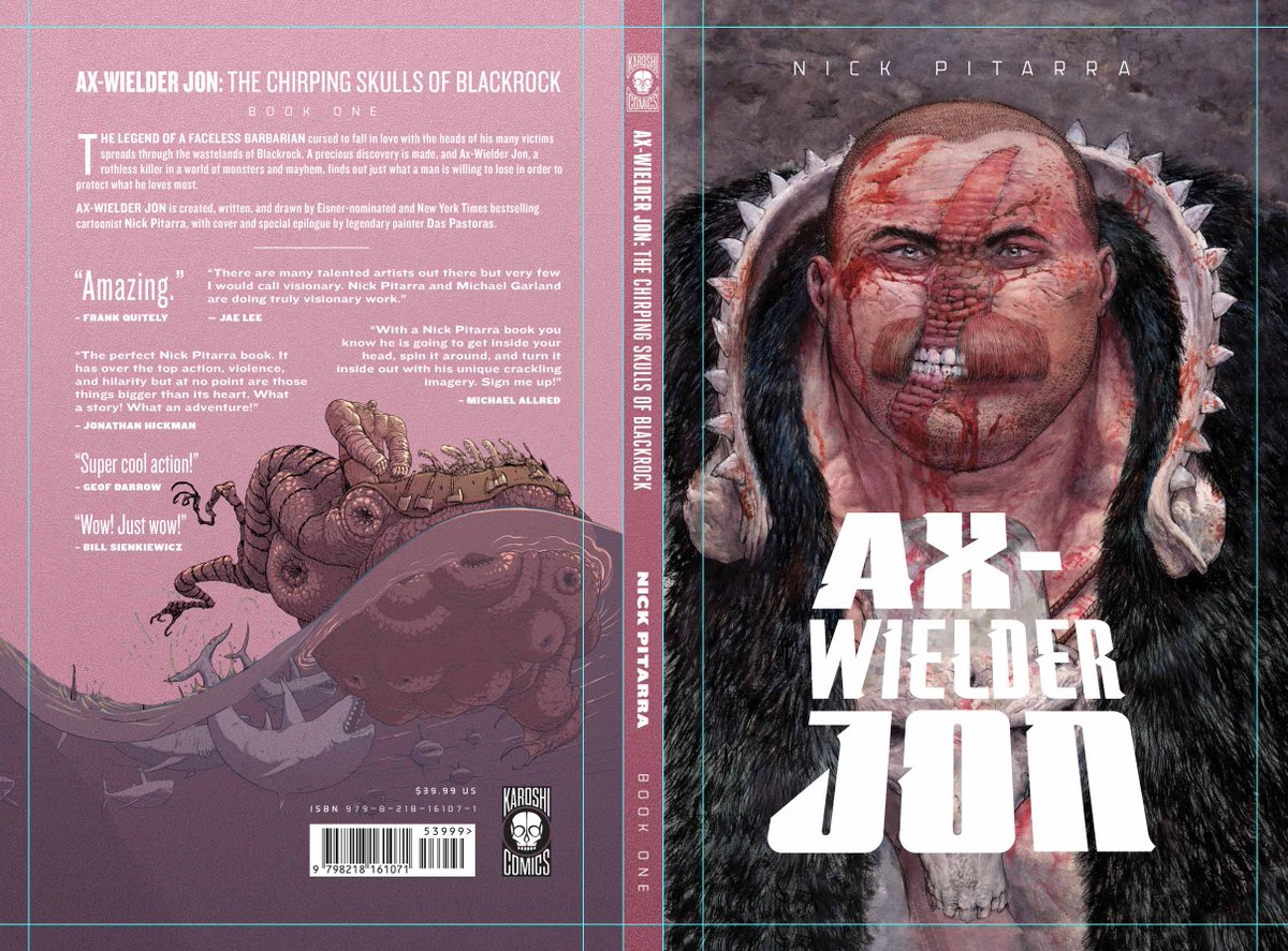 We pulled <a href="/MichaelGarland/">Not That McG</a> back in for a few more colored pages and <a href="/TheComiKen/">Ken Nsidinanya🇳🇬 | 🖼️ Commissions OPEN | DM Me</a> is still cooking on colors as well! Plus, @prettyuglydsgn is making this whole thing sing. We should be wrapped in the next two weeks then it's off to the press! #AxWielderJon #MakeComics