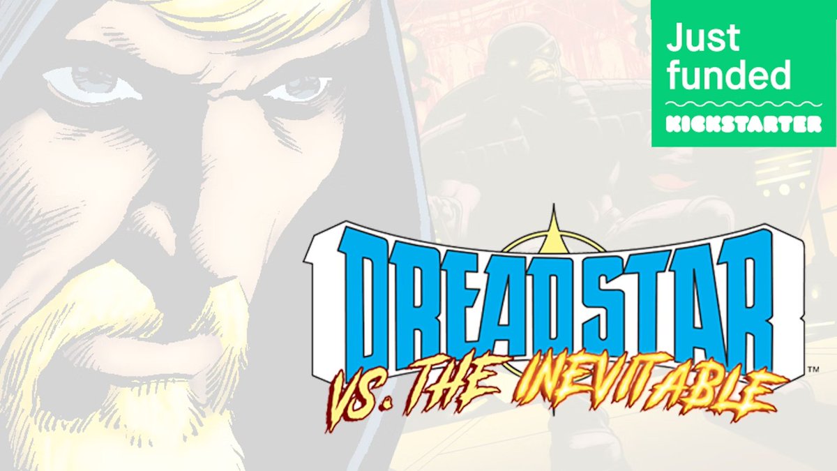 KickstarterRead's tweet photo. Today’s #KickstarterReads comics #ProjectOfTheDay is Dreadstar vs. The Inevitable by Jim Starlin and Jaime Jameson from @MonkeyWrenchPRS, the all-new, thrilling sequel to DREADSTAR RETURNS and the first new Dreadstar adventure in thirty years!

https://t.co/ajksI63DLy https://t.co/AOm5EWyF43