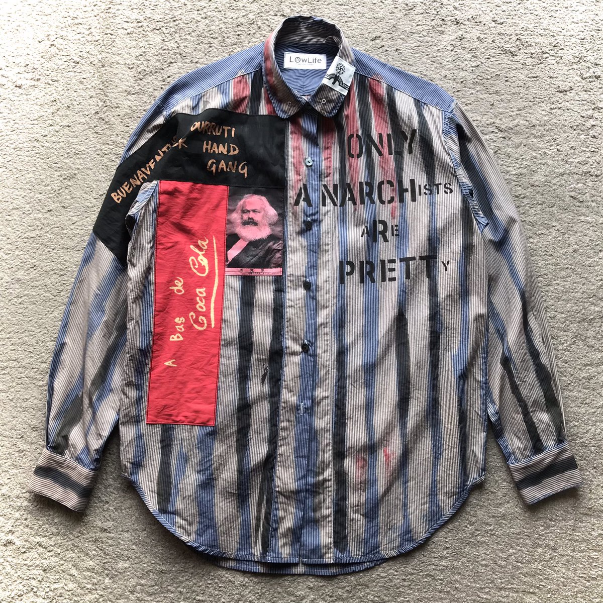 pistols9037's tweet photo. LowLifeアナーキーシャツ
ブルー

サイズL
送料込み¥22000 

https://t.co/4a0AiFh5wA https://t.co/btJBu59gxe