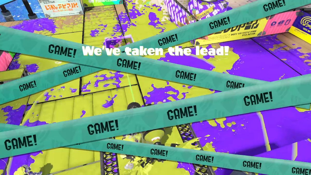 LeTJxxx's tweet photo. Ggs @catwoomy_ @Muspellpirates @zero70_6079 #nintendo #splatoon #leclan @LeClanFam #towercontroll #anarchy #Splatoon3 #NintendoSwitch https://t.co/2iJ8bICV9a