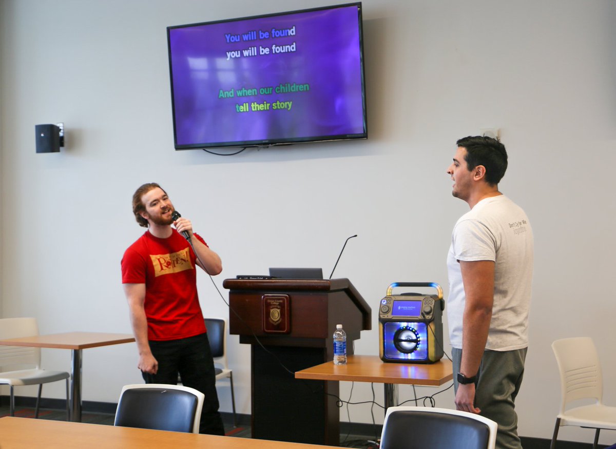 OceanEdu's tweet photo. Shoutout to our Vikings, who filled the Student Center with awesome karaoke tunes! π€π΅ Thank you to the office of Student Life for putting together such a great event!
#MyOcean #OCC #OceanCountyCollege #CommunityCollege #NJCommCollege #College #StudentLife #Karaoke https://t.co/apWW0CHIEr
