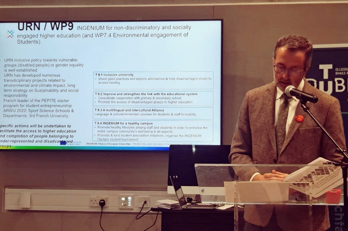Carmel Jordan (@jordancarmel) on Twitter photo Wonderful example today of #europeanuniversity collaboration <a href="/MTU_ie/">Munster Technological University</a> VP External Affairs <a href="/ml_loftus/">Michael Loftus</a> & <a href="/univrouen/">Université de Rouen Normandie</a> VP International Relations @EricDargent together delivering keynote on The #europeanuniversity initiative as a tool to develop 🇨🇵🇮🇪 cooperation: #INGENIUMAlliance Wonderful example today of #europeanuniversity collaboration <a href="/MTU_ie/">Munster Technological University</a> VP External Affairs <a href="/ml_loftus/">Michael Loftus</a> & <a href="/univrouen/">Université de Rouen Normandie</a> VP International Relations @EricDargent together delivering keynote on The #europeanuniversity initiative as a tool to develop 🇨🇵🇮🇪 cooperation: #INGENIUMAlliance
