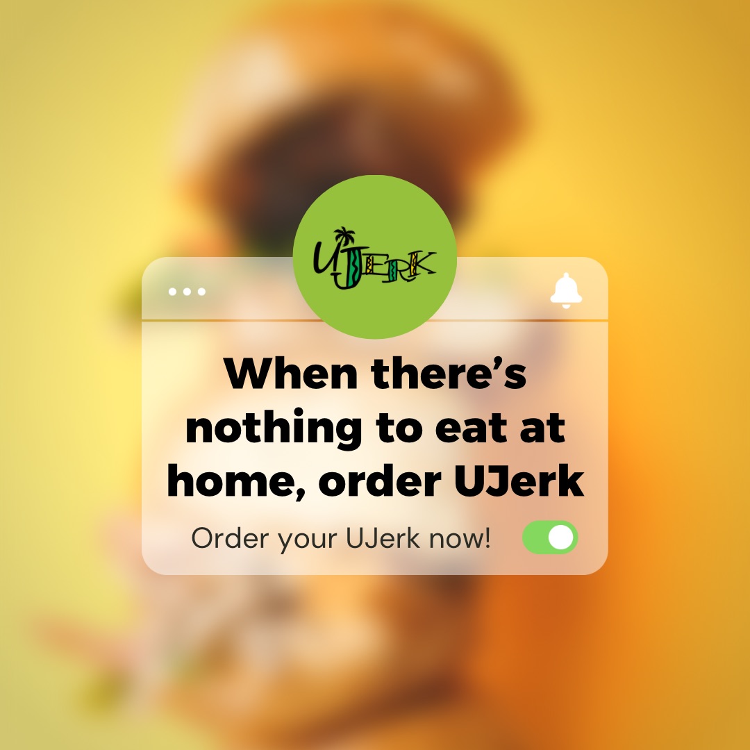 UJerkNation's tweet photo. UJerk is always a good go to 😉 We're open until 8pm! 

#carribeanresturant #carribeanfoodincle #downtowncleveland #jerkchicken #jerksandwich #clevelandfood #ubereats #downtownclevelandfood #clevelandresturants #ujerknation https://t.co/M0GjUjXyut
