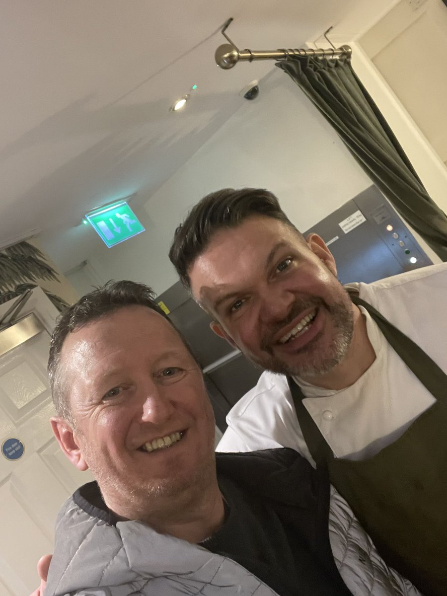 MartynLemon's tweet photo. Amazing night cooking with the Masterchef @kennytutt @restaurantpitch Great evening once again!! https://t.co/YYG2fJwgKM
