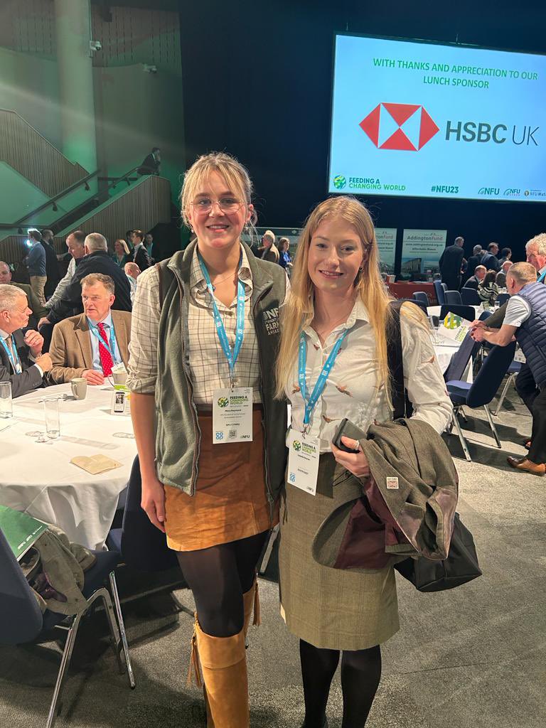 RaynerIzzy's tweet image. #NFU23 was very exciting, with a range of panels from across: political parties, industry bodies, scientists, and of course farm sectors. 

An over arching message I heard was by @ashamirahmadi ‘Farmers are Leaders’ in #climatechange #foodsecurity #NetZero #diversification