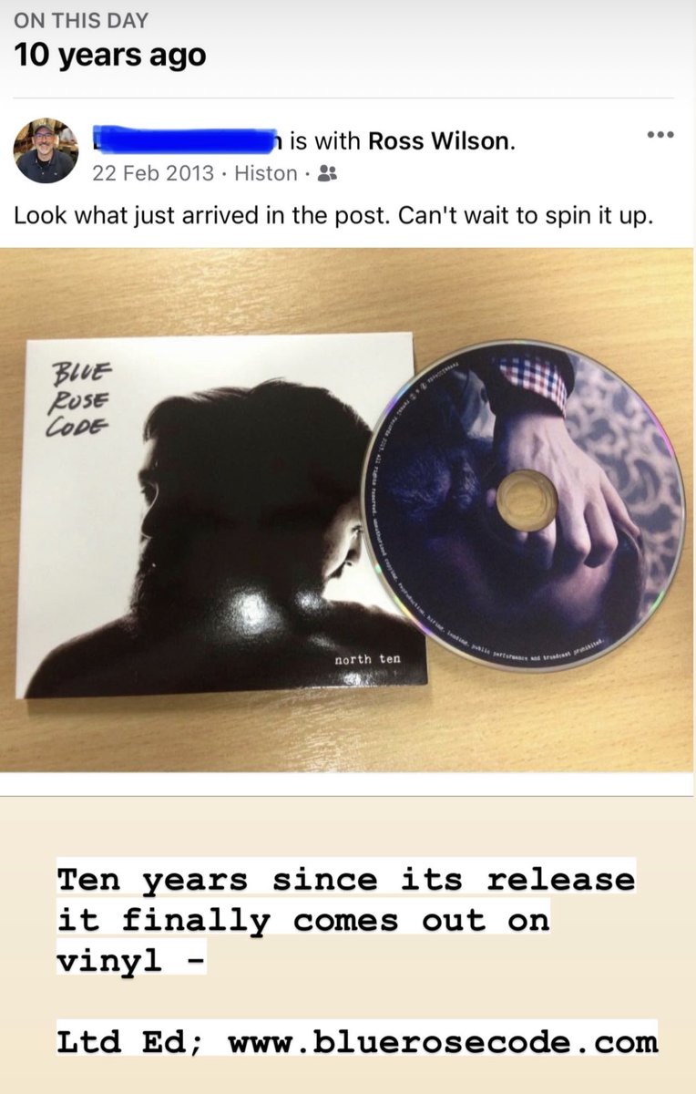 Pre-order the limited edition vinyl now! blue-rose-code.sumupstore.com