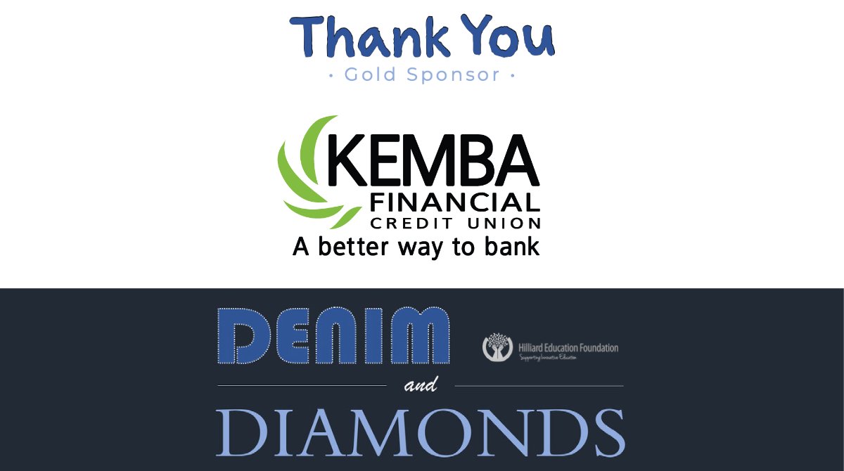 HEF (@hilliardedfound) on Twitter photo Thank you to <a href="/KEMBAfinancial/">KEMBA Financial CU</a> for supporting Denim and Diamonds at the Gold Sponsorship level! Your donation creates #innovation for <a href="/HilliardSchools/">Hilliard Schools</a> students! #ThankYou Thank you to <a href="/KEMBAfinancial/">KEMBA Financial CU</a> for supporting Denim and Diamonds at the Gold Sponsorship level! Your donation creates #innovation for <a href="/HilliardSchools/">Hilliard Schools</a> students! #ThankYou
