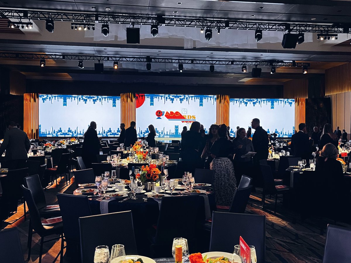 Firstent's tweet photo. #FirstEntertainment was a proud sponsor of the 27th Annual @ADG800 Awards held on Saturday. Hosted by @YNB, the ceremony celebrated production designers for their outstanding work in film &amp; TV. ✨ To see the list of nominees &amp; winners, visit: https://t.co/2DfTh8MgGh. #ADGAwards https://t.co/zN5ko3U2We